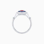 Load image into Gallery viewer, Antique Inspired Oval Cut Gemstone Ring - Shahin Jewelry