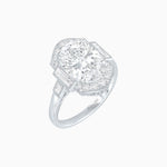 Load image into Gallery viewer, Antique Inspired Ring with Diamond - Shahin Jewelry