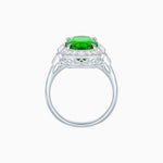 Load image into Gallery viewer, Antique Inspired Ring with Diamond With Gemstone - Shahin Jewelry