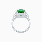 Load image into Gallery viewer, Antique Inspired Ring with Diamond With Gemstone - Shahin Jewelry