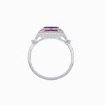Load image into Gallery viewer, Antique Inspired Ring with Gemstone - Shahin Jewelry