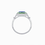 Load image into Gallery viewer, Antique Inspired Ring with Gemstone - Shahin Jewelry