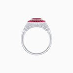 Load image into Gallery viewer, Antique Inspired Ring With Gemstone - Shahin Jewelry