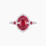 Load image into Gallery viewer, Antique Inspired Ring with Oval Gemstone - Shahin Jewelry