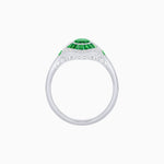 Load image into Gallery viewer, Antique Inspired Ring with Oval Gemstone - Shahin Jewelry
