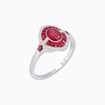 Load image into Gallery viewer, Antique Inspired Ring with Oval Gemstone - Shahin Jewelry