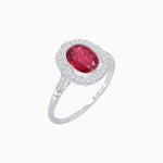 Load image into Gallery viewer, Antique Style Engagement Ring With Gemstone - Shahin Jewelry