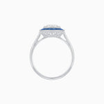 Load image into Gallery viewer, Are Deco Octagonal Shaped Ring with Diamond - Shahin Jewelry