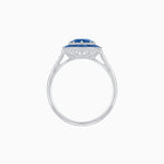 Load image into Gallery viewer, Are Deco Octagonal Shaped Ring with Gemstone - Shahin Jewelry