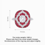 Load image into Gallery viewer, Art Deco Cocktail Ring - Shahin Jewelry