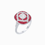 Load image into Gallery viewer, Art Deco Cocktail Ring - Shahin Jewelry