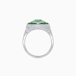 Load image into Gallery viewer, Art Deco Cocktail Ring with Gemstone - Shahin Jewelry
