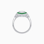 Load image into Gallery viewer, Art Deco Diamond Marquise Shape Toi et Moi Style Vintage Engagement Ring - Shahin Jewelry