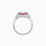 Load image into Gallery viewer, Art Deco Diamond Marquise Shape Toi et Moi Style Vintage Engagement Ring - Shahin Jewelry