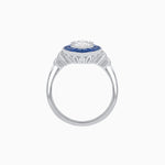 Load image into Gallery viewer, Art Deco Diamond Marquise Shape Toi et Moi Style Vintage Engagement Ring - Shahin Jewelry