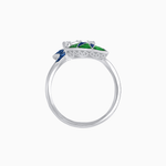 Load image into Gallery viewer, Art Deco Fan Motif Round Diamond Ring - Shahin Jewelry