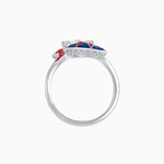 Load image into Gallery viewer, Art Deco Fan Motif Round Diamond Ring - Shahin Jewelry