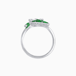 Load image into Gallery viewer, Art Deco Fan Motif Round Diamond Ring - Shahin Jewelry
