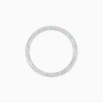 Load image into Gallery viewer, Art Deco Full Eternity Band – French - Cut Blue Sapphire in 18K White Gold - Shahin Jewelry