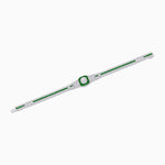 Load image into Gallery viewer, Art Deco Inspired Bracelet with Oval Diamond and Gemstone - Shahin Jewelry
