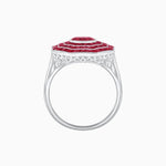 Load image into Gallery viewer, Art Deco Inspired Cocktail Gemstone Ring - Shahin Jewelry