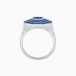 Load image into Gallery viewer, Art Deco Inspired Cocktail Gemstone Ring - Shahin Jewelry