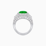 Load image into Gallery viewer, Art Deco Inspired Convertible Heart-Shaped Diamond Jacket Ring - Shahin Jewelry