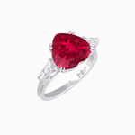 Load image into Gallery viewer, Art Deco Inspired Convertible Heart-Shaped Diamond Jacket Ring - Shahin Jewelry