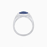 Load image into Gallery viewer, Art Deco Inspired Convertible Pear Double Halo Ring Pendant - Shahin Jewelry