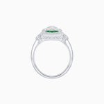 Load image into Gallery viewer, Art Deco Inspired Diamond Navette Ring - Shahin Jewelry