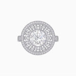 Load image into Gallery viewer, Art Deco Inspired Filigree Diamond Ring - Shahin Jewelry