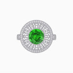 Load image into Gallery viewer, Art Deco Inspired Filigree Gemstone Ring - Shahin Jewelry