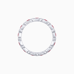 Load image into Gallery viewer, Art Deco Inspired Gemstone & Diamond Eternity Full Band - Shahin Jewelry