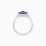 Load image into Gallery viewer, Art Deco Inspired Gemstone Marquise Ring - Shahin Jewelry