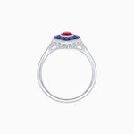 Load image into Gallery viewer, Art Deco Inspired Gemstone Marquise Ring - Shahin Jewelry