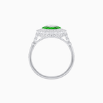 Load image into Gallery viewer, Art Deco Inspired Gemstone Marquise Ring - Shahin Jewelry
