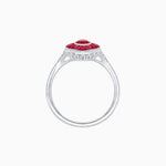 Load image into Gallery viewer, Art Deco Inspired Gemstone Marquise Ring - Shahin Jewelry