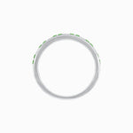 Load image into Gallery viewer, Art Deco Inspired Half Eternity Band - Shahin Jewelry
