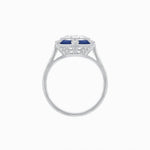 Load image into Gallery viewer, Art Deco Inspired Hexagon Halo Ring - Shahin Jewelry