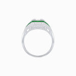 Load image into Gallery viewer, Art Deco Inspired Horisontal Diamond Ring - Shahin Jewelry