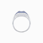 Load image into Gallery viewer, Art Deco Inspired Horisontal Diamond Ring - Shahin Jewelry