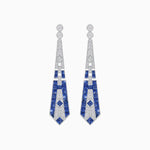 Load image into Gallery viewer, Art Deco Inspired Lozenge Shape Earrings - Shahin Jewelry