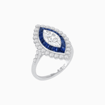 Load image into Gallery viewer, Art Deco Inspired Marquise Ring - Shahin Jewelry