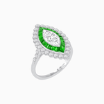Load image into Gallery viewer, Art Deco Inspired Marquise Ring - Shahin Jewelry