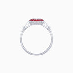 Load image into Gallery viewer, Art Deco Inspired Marquise shaped Ring - Shahin Jewelry
