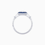Load image into Gallery viewer, Art Deco Inspired Marquise shaped Ring - Shahin Jewelry
