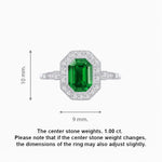 Load image into Gallery viewer, Art Deco Inspired Octagon - shaped with Gemstone Ring - Shahin Jewelry