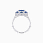 Load image into Gallery viewer, Art Deco Inspired Oval Cut Gemstone Ring - Shahin Jewelry
