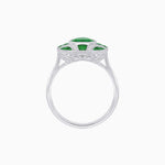 Load image into Gallery viewer, Art Deco Inspired Oval Cut Gemstone Ring - Shahin Jewelry