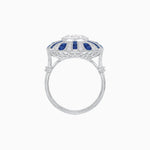 Load image into Gallery viewer, Art Deco Inspired Peacock Diamond Ring - Shahin Jewelry